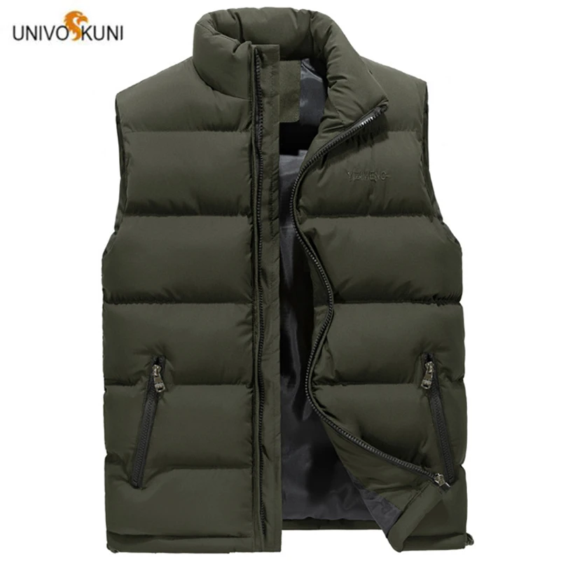 UNIVOS KUNI 2019 мужской модный жилет, теплое приталенное однотонное зимнее повседневное пальто, мужское осеннее пальто большого размера 6XL Q6046
UNIVOS KUNI 2019 мужской модный жилет, теплое приталенное однотонное зимнее повседневное пальто, мужское осеннее пальто большого размера 6XL Q6046
