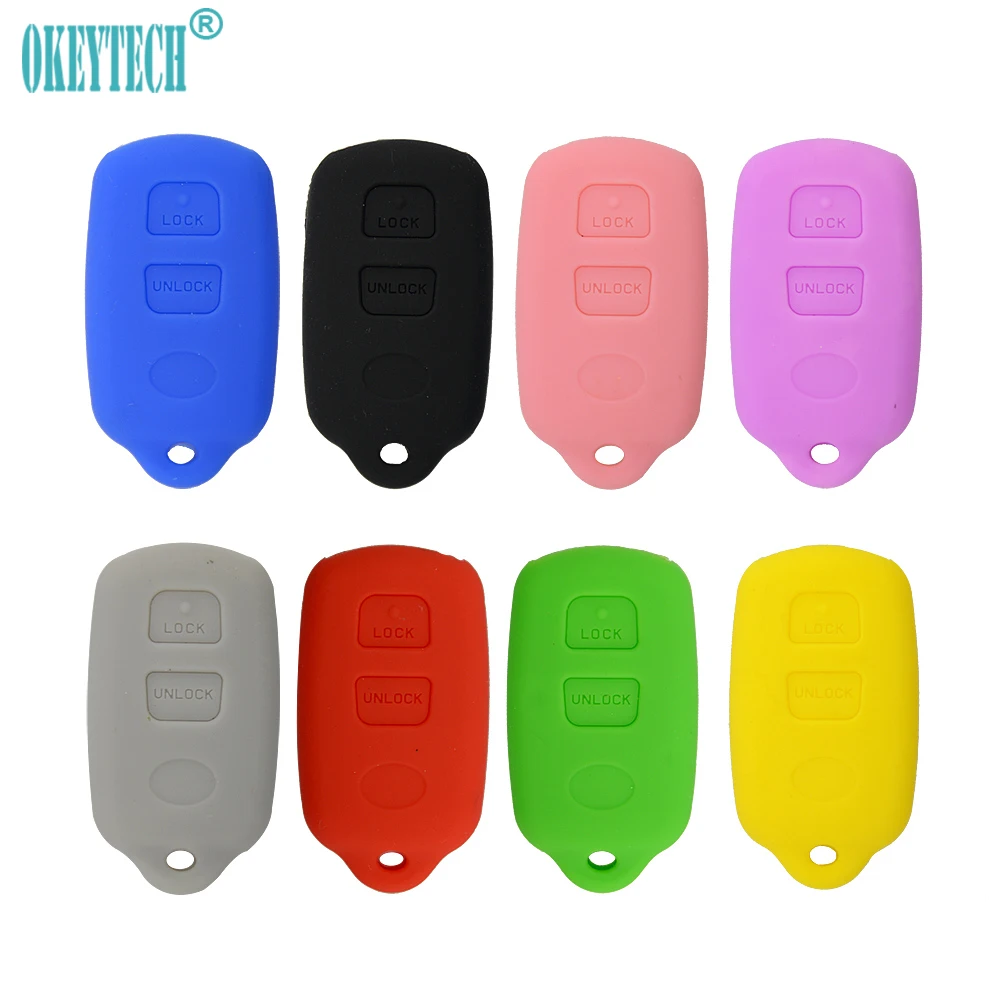 OkeyTech Silicone Case Car Key Cover For Toyota Remote Matrix Celica Sequoia Corolla Sienna Prius Tacoma 3/2+1 Button Keyless
OkeyTech Silicone Case Car Key Cover For Toyota Remote Matrix Celica Sequoia Corolla Sienna Prius Tacoma 3/2+1 Button Keyless