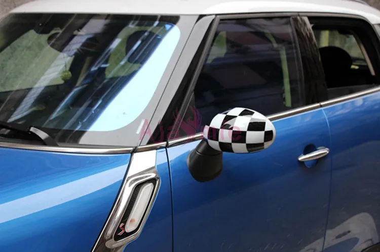 Аксессуары для BMW Mini Cooper Countryman накладка на дверное зеркало Верхняя панель рамка отделка протектор хромированный Стайлинг автомобиля
Аксессуары для BMW Mini Cooper Countryman накладка на дверное зеркало Верхняя панель рамка отделка протектор хромированный Стайлинг автомобиля