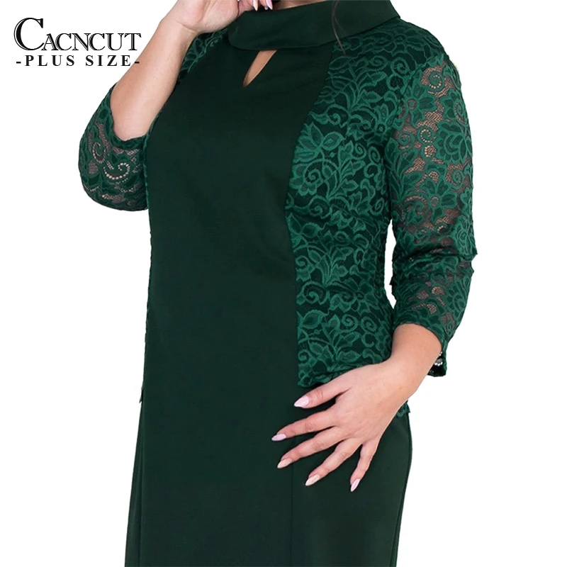 CACNCUT 2019 Plus Size Autumn Women Lace Dress Winter Big Large size Casual Office Work Dress Elegant Ladies Party Dress 5XL 6XL
CACNCUT 2019 Plus Size Autumn Women Lace Dress Winter Big Large size Casual Office Work Dress Elegant Ladies Party Dress 5XL 6XL