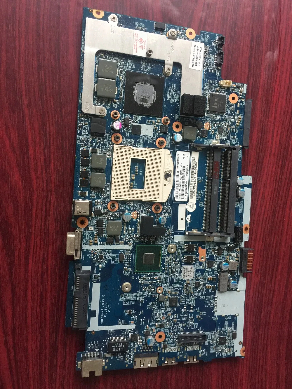 Материнская плата для ноутбука clevo W350S 6 71 W3S50 D02B NKW350SSQ1 полностью протестирована|Компьютерные кабели и
