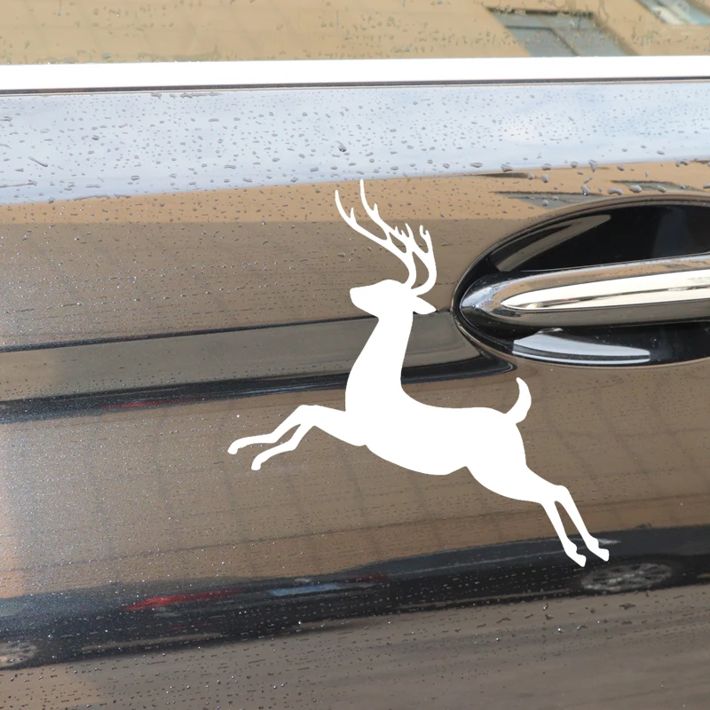 YJZT 15.2CM*15.6CM Jumping Deer Decor Pattern Car Stickers Bumper Accessories Vinyl Decal Black/Silver C4-1916
YJZT 15.2CM*15.6CM Jumping Deer Decor Pattern Car Stickers Bumper Accessories Vinyl Decal Black/Silver C4-1916