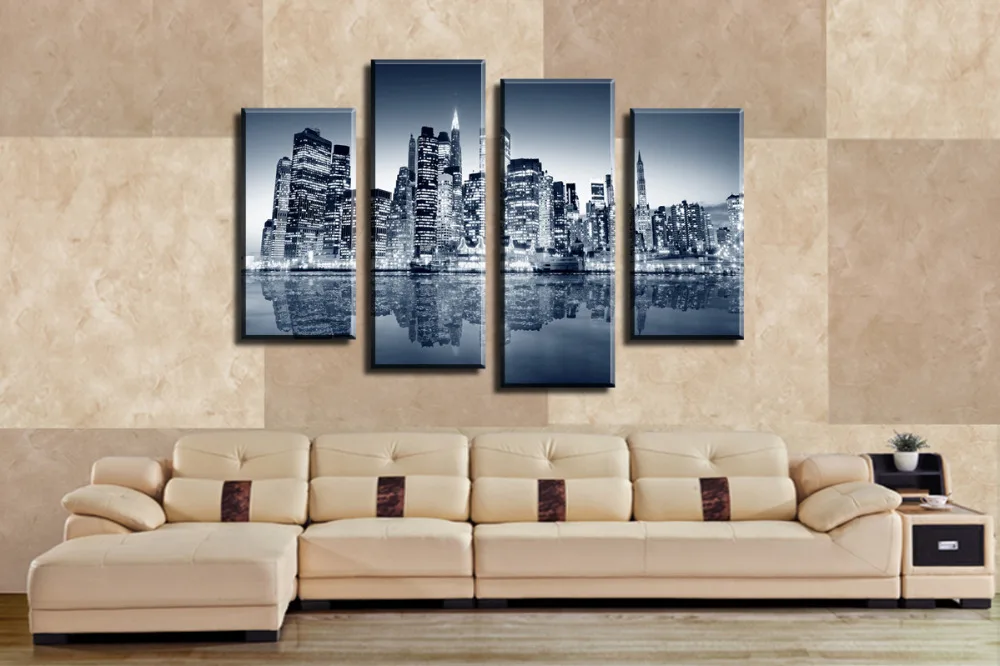 2017 Sale Hot Sale Cuadros Wall Art 4 Panels/set City Building Picture On Canvas Hd Print Painting Modern Decorative The Prints
2017 Sale Hot Sale Cuadros Wall Art 4 Panels/set City Building Picture On Canvas Hd Print Painting Modern Decorative The Prints