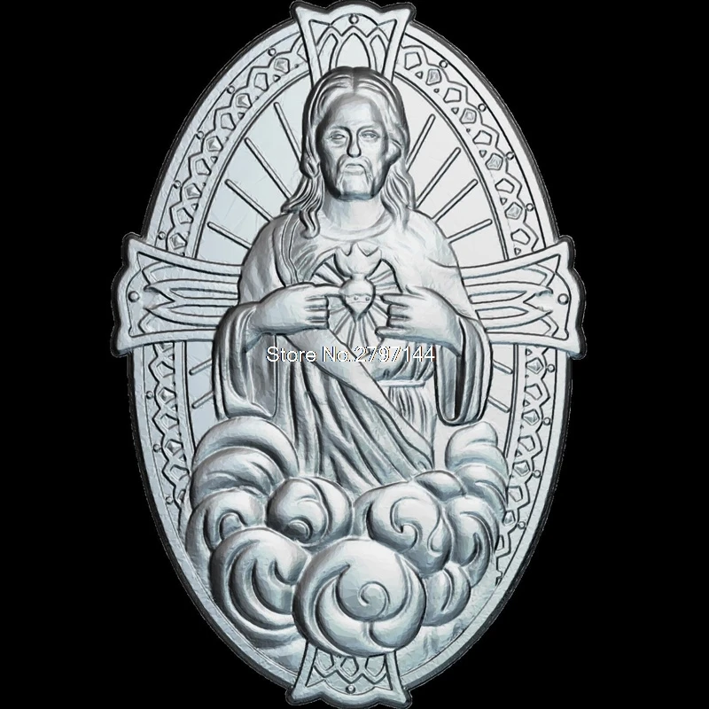 Jesus pendant 3D model relief figure STL format Religion 3d model relief for cnc in STL file format
Jesus pendant 3D model relief figure STL format Religion 3d model relief for cnc in STL file format