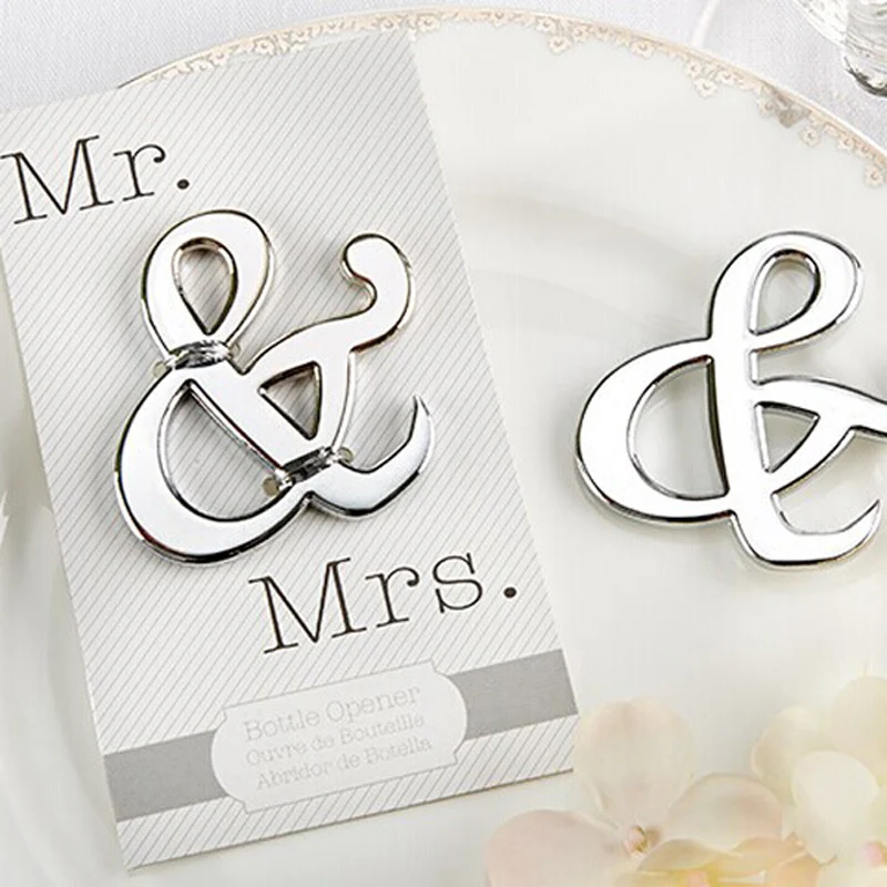 16PCS/LOT Newest Wedding Favors and Gift "Mr. & Mrs." Ampersand Wine Bottle Opener Favor Wedding party souvenir Gift for guests
16PCS/LOT Newest Wedding Favors and Gift "Mr. & Mrs." Ampersand Wine Bottle Opener Favor Wedding party souvenir Gift for guests
