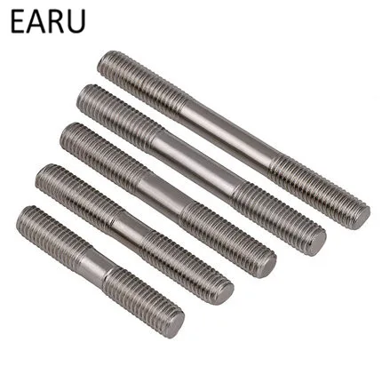 304 Stainless Steel M10*30/55/60/70/80/90/100/110/120/130/140-250mm double head Bolt double-screw bolt lead screw Teeth steeth F
304 Stainless Steel M10*30/55/60/70/80/90/100/110/120/130/140-250mm double head Bolt double-screw bolt lead screw Teeth steeth F