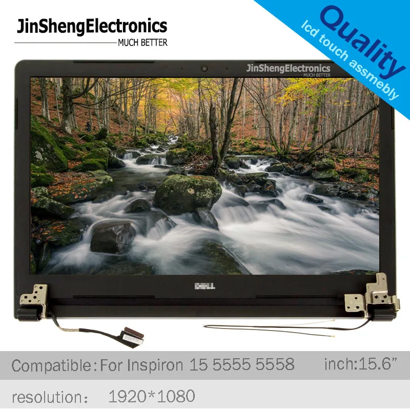 Фото Новый ЖК экран для Dell Inspiron 15 5555 5558 5565 5567 6 "сенсорный дисплей полная