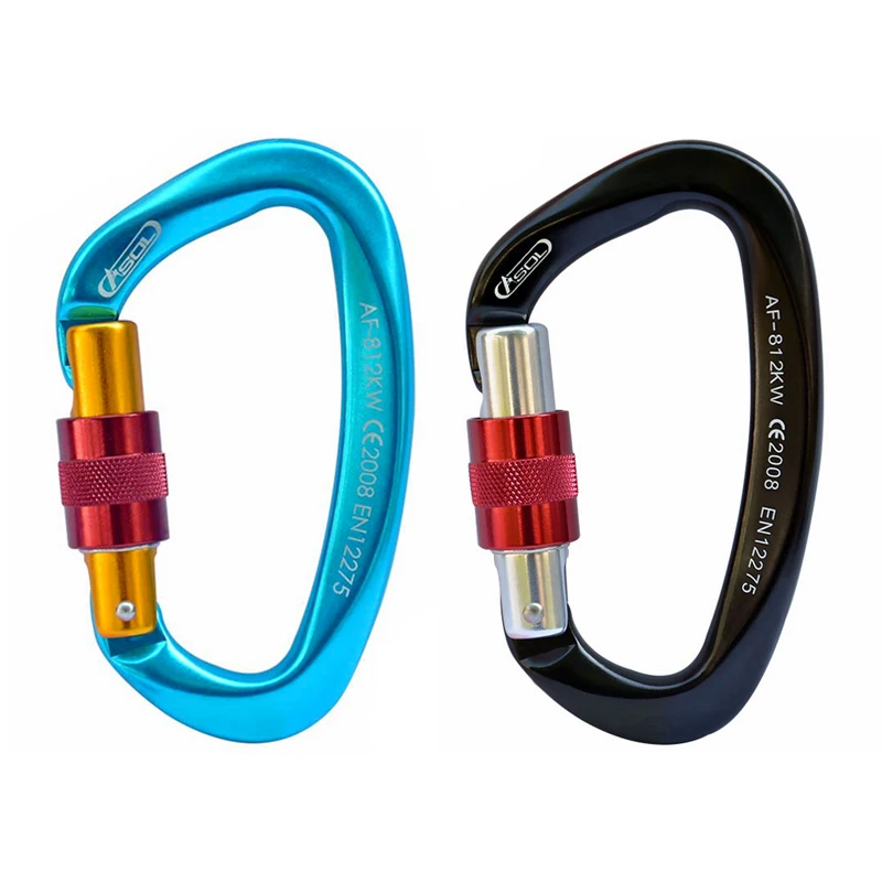 E1102 Professional downhill climbing master lock outdoor mountaineering buckle hook ultra-light small D-type safety lock
E1102 Professional downhill climbing master lock outdoor mountaineering buckle hook ultra-light small D-type safety lock