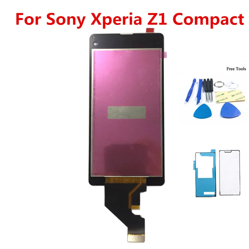 4.3 inch LCD Display Touch Screen Digitizer Assembly Replacement Part For Sony Xperia Z1 Compact Z1 mini D5503 M51w
4.3 inch LCD Display Touch Screen Digitizer Assembly Replacement Part For Sony Xperia Z1 Compact Z1 mini D5503 M51w