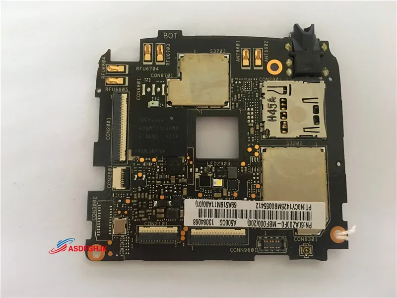 Оригинальная материнская плата для Asus Zenfone 5 A500CG 16G Z2580 CPU 90AZ00F0 R00090 полностью