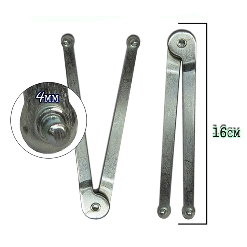4mm Adjustable Pin Wrench Spanner Angle Grinder Hubs Arbors Household Tools Multifunctional 16cm Length Wrenches Spanner
4mm Adjustable Pin Wrench Spanner Angle Grinder Hubs Arbors Household Tools Multifunctional 16cm Length Wrenches Spanner
