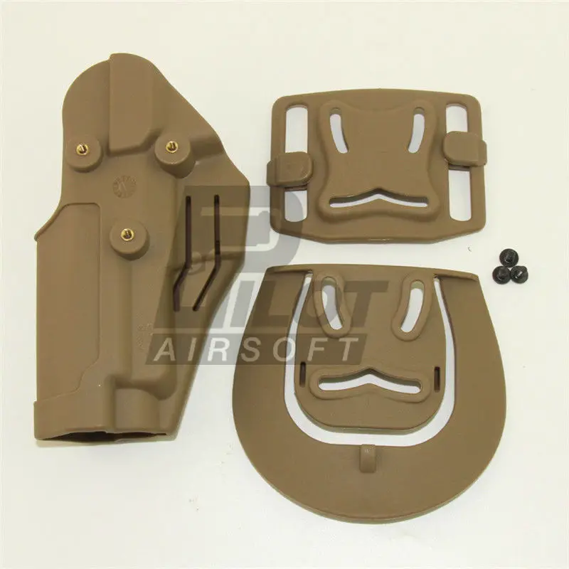 Pilotair CQC pistol holster P220/P226 Tactical gun holster SERPA Holster black Tan free shipping
Pilotair CQC pistol holster P220/P226 Tactical gun holster SERPA Holster black Tan free shipping