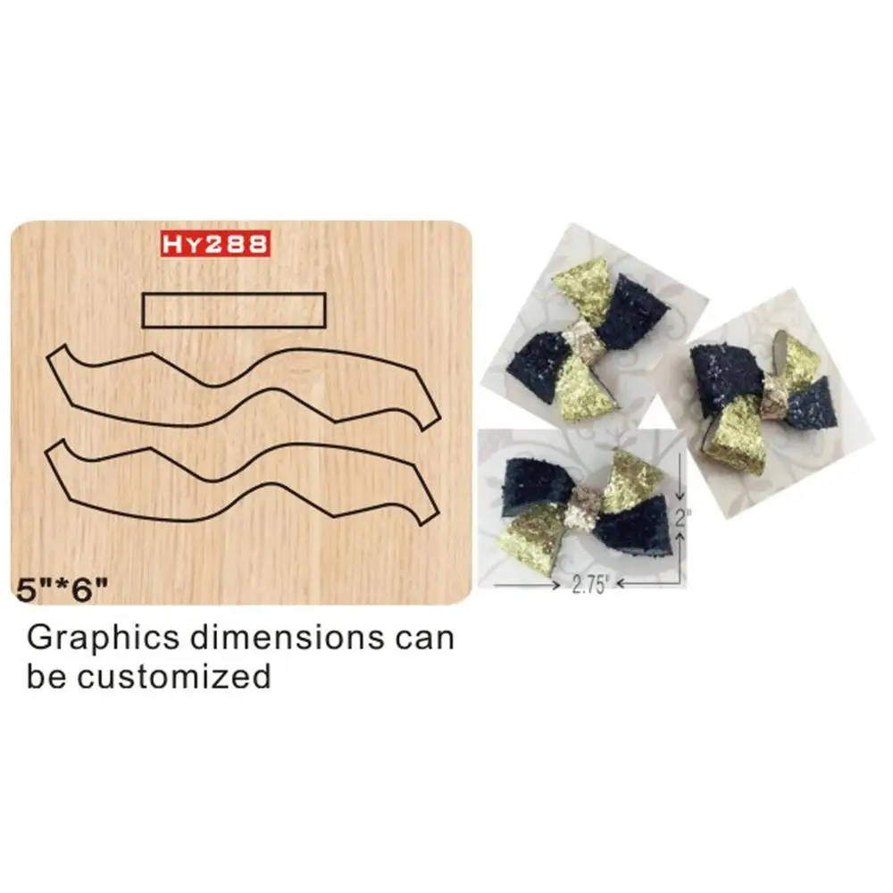 bow cutting dies 2019 new die cut &wooden dies Suitable for common die cutting machines on the market
bow cutting dies 2019 new die cut &wooden dies Suitable for common die cutting machines on the market
