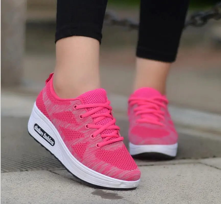 Fashion Platform Shoes Sneakers Women mesh Breathable Feminino Vulcanized Shoes Women Height increase Casual Shoes Zapatos Mujer
Fashion Platform Shoes Sneakers Women mesh Breathable Feminino Vulcanized Shoes Women Height increase Casual Shoes Zapatos Mujer