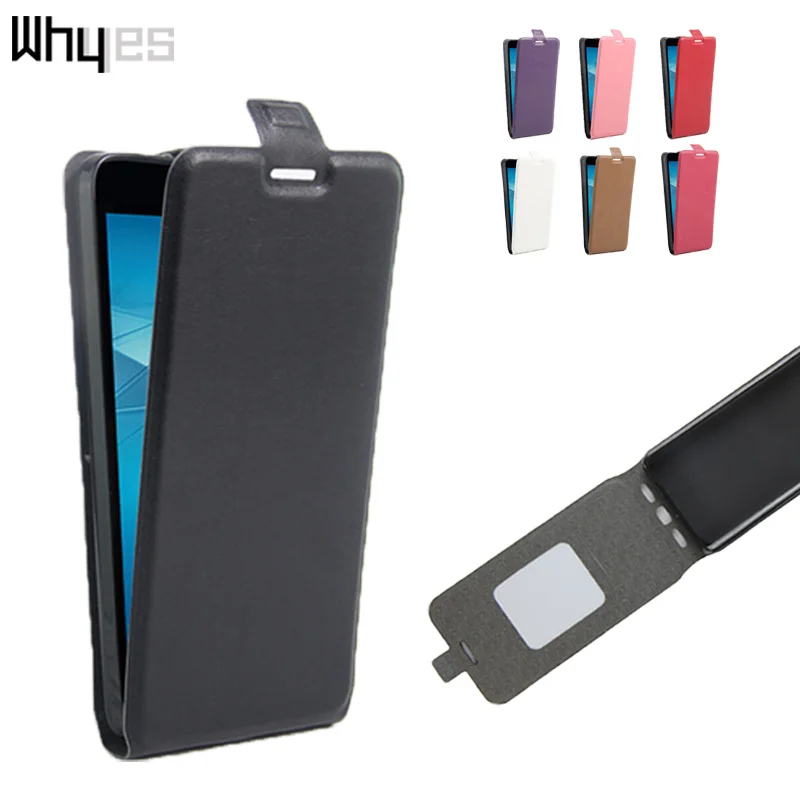 Whyes для Huawei Enjoy 5/Huawei Y6 Pro Чехол Enjoy5 модный открытый кожаный чехол Honor 4C TPU Магнитный