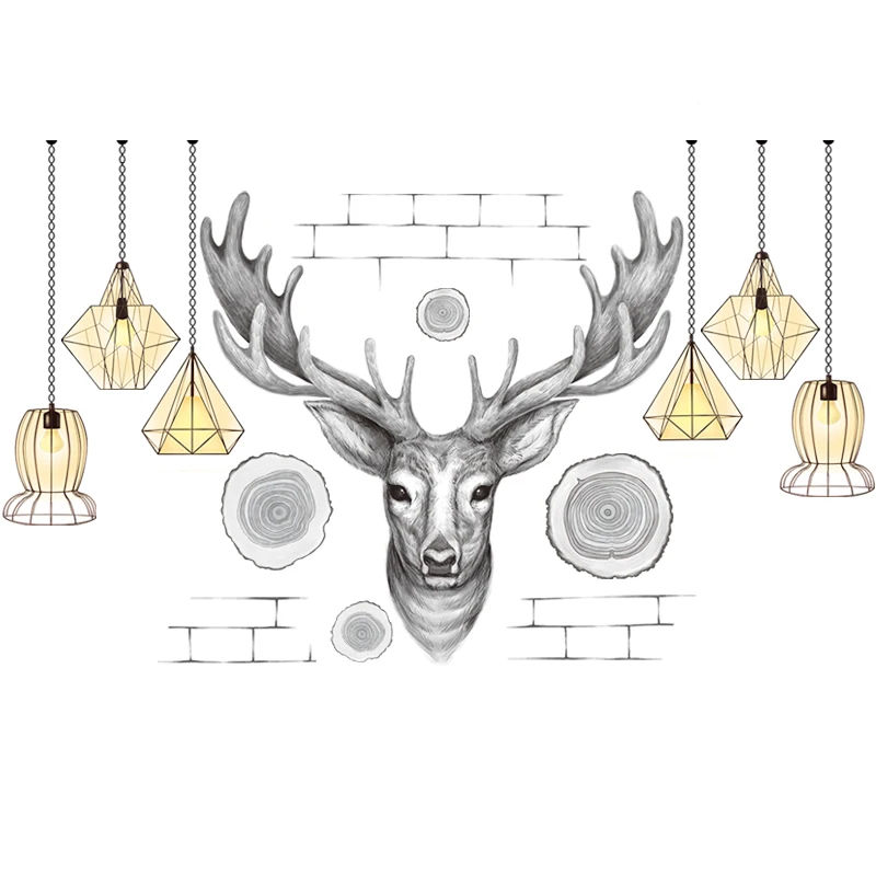97*205cm Creative Deer Home Decoration Wall Sticker DIY Animal Modern Wall Decals Poster Wall Art Mural
97*205cm Creative Deer Home Decoration Wall Sticker DIY Animal Modern Wall Decals Poster Wall Art Mural