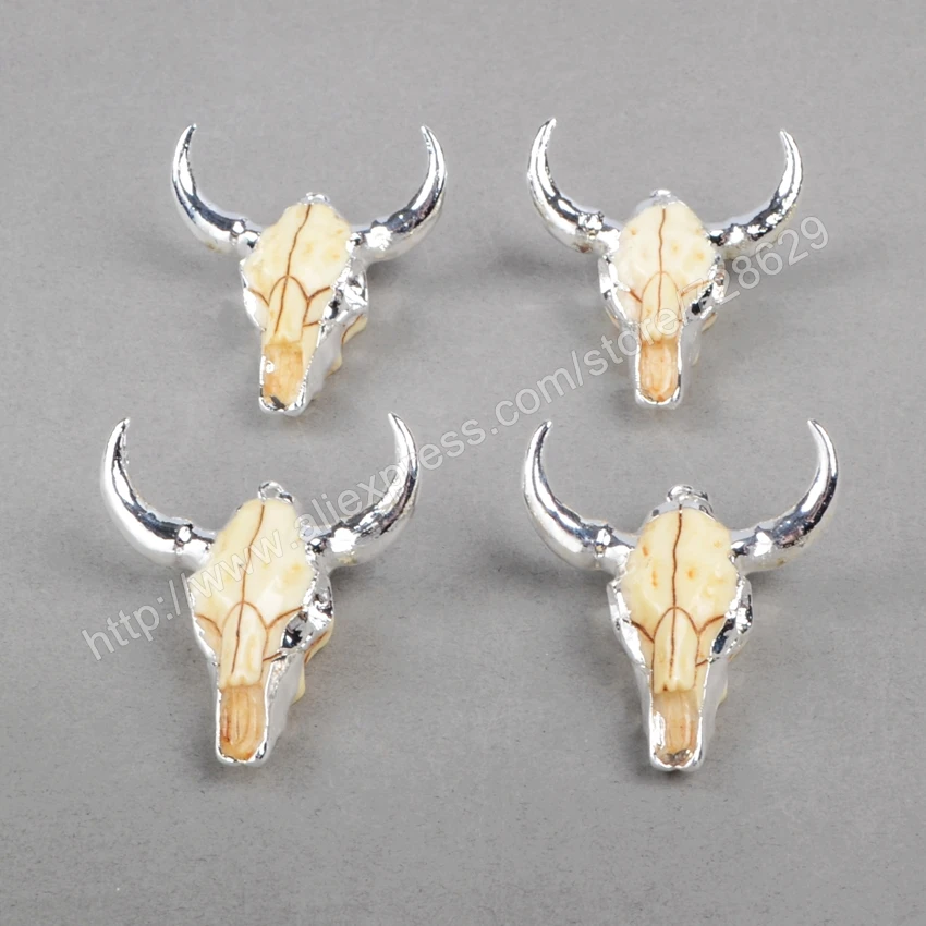 BOROSA 5 шт./лот Longhorn подвески из смолы для крупного рогатого скота, подвески для крупного рогатого скота с серебряным цветом S0842
BOROSA 5 шт./лот Longhorn подвески из смолы для крупного рогатого скота, подвески для крупного рогатого скота с серебряным цветом S0842