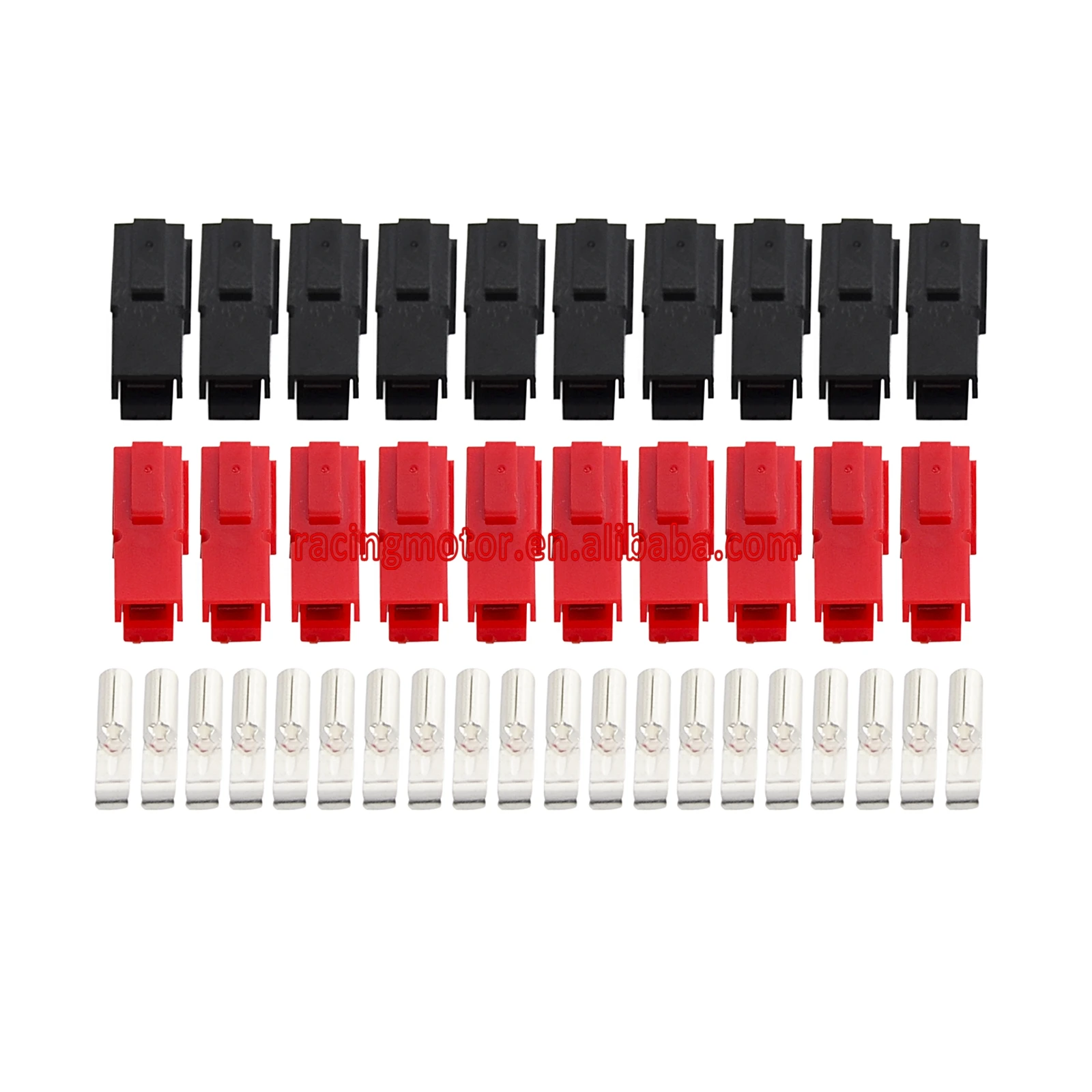 10Pairs 30A 600V Power Marine Connector Pole Red Black Interlocking plugs & Terminals For Anderson Powerpole
10Pairs 30A 600V Power Marine Connector Pole Red Black Interlocking plugs & Terminals For Anderson Powerpole