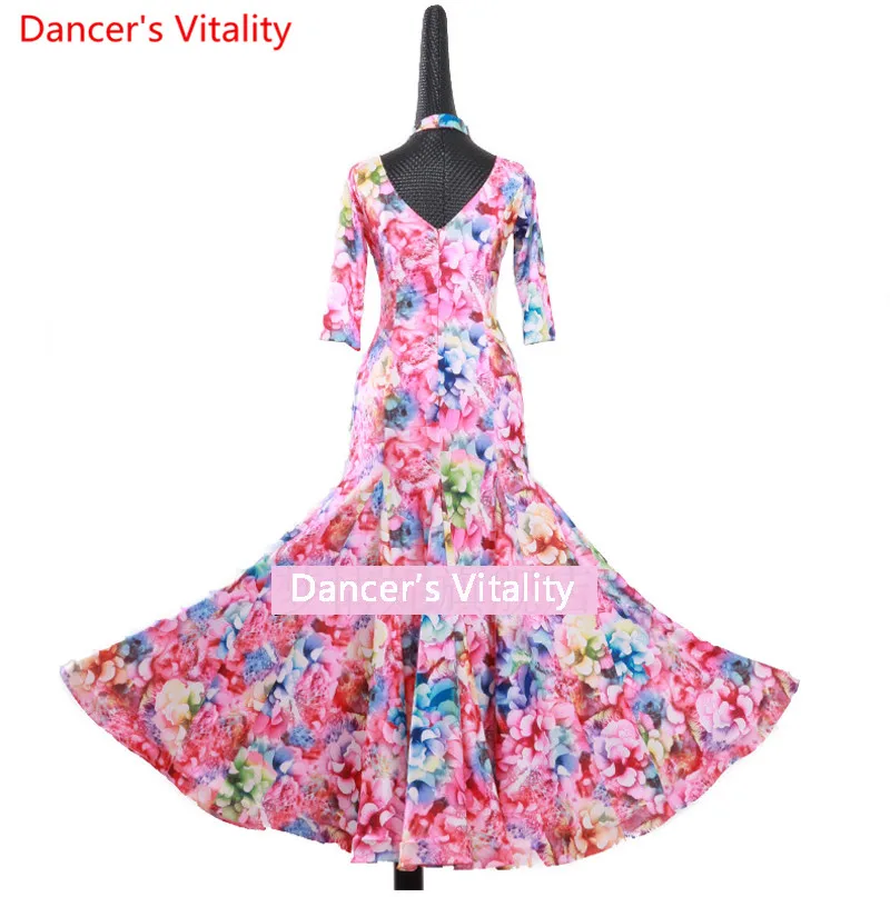 2018Women Modern Dance Performance Wear Printing Skirts Ballroom Dancing Expansion Skirt Women Ballroom Dance Costume Dress
2018Women Modern Dance Performance Wear Printing Skirts Ballroom Dancing Expansion Skirt Women Ballroom Dance Costume Dress