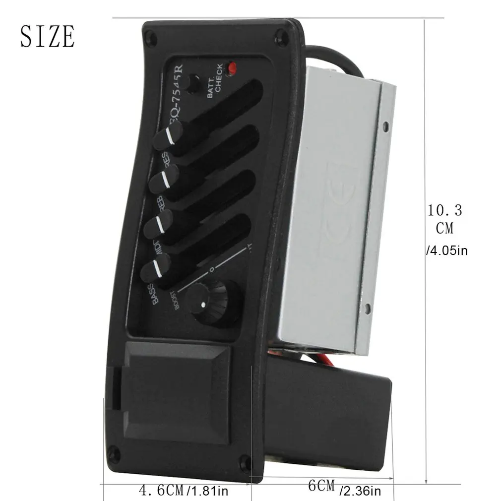 Acoustic Guitar Classical Guitar Pickup Eq4 Segment Guitar Four-Band Equalizer Guitar Accessories
Acoustic Guitar Classical Guitar Pickup Eq4 Segment Guitar Four-Band Equalizer Guitar Accessories
