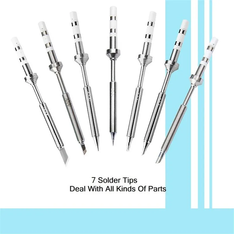 TS100 Portablec MINI Programmable Digital LCD Display Electric Soldering Iron Tips
TS100 Portablec MINI Programmable Digital LCD Display Electric Soldering Iron Tips