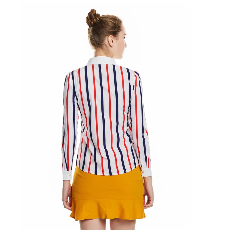 ePacket shipping Office Lady Casual Shirts Blouses Striped Design Women Long Sleeve Tops Size S-3XL
ePacket shipping Office Lady Casual Shirts Blouses Striped Design Women Long Sleeve Tops Size S-3XL
