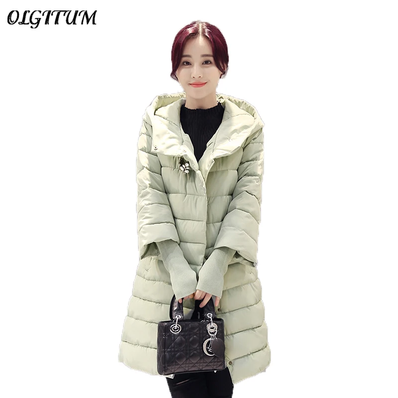 New Arrived gloves cotton coat ladies long section thicken warm cotton jacket loose hooded Parka Fashion feather cotton overcoat
New Arrived gloves cotton coat ladies long section thicken warm cotton jacket loose hooded Parka Fashion feather cotton overcoat