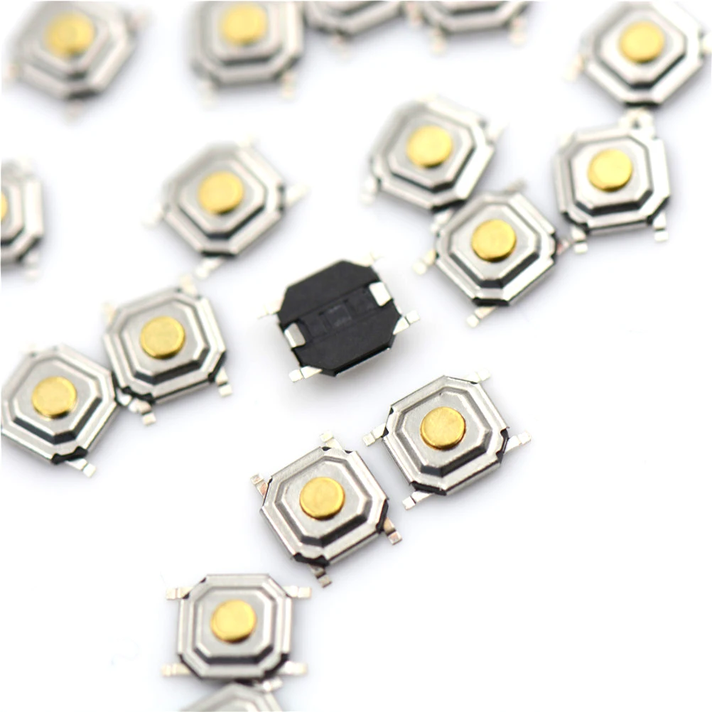 20 шт 4*4*1 5 мм светильник сенсорный Микро Переключатель кнопки SMD 4pin переключатель