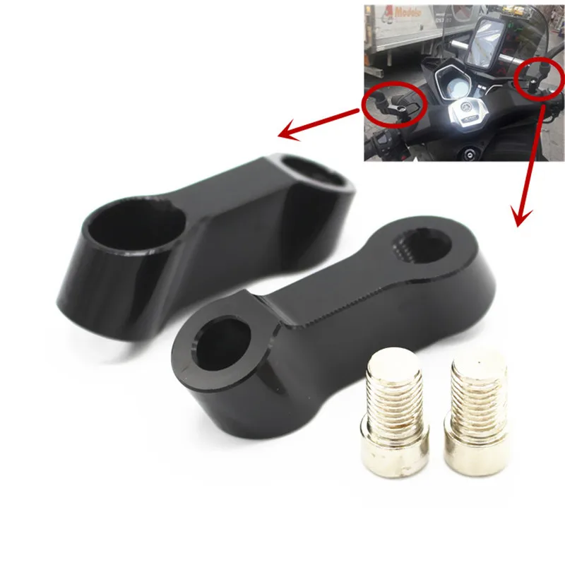 MT09 MT07 Black Mirrors Extension Riser Extend Adapter For Yamaha MT-09 MT-07 Fazer FZ-09 V-max 1700--Bolts Size 10mm
MT09 MT07 Black Mirrors Extension Riser Extend Adapter For Yamaha MT-09 MT-07 Fazer FZ-09 V-max 1700--Bolts Size 10mm