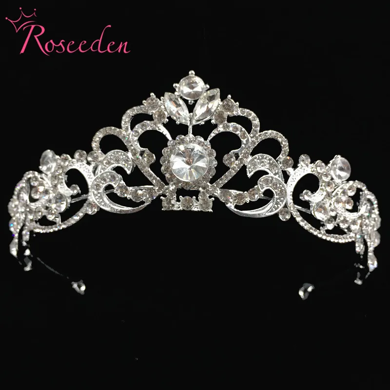 Beautiful Rose gold silver Color Wedding Tiara Crown Queen Women Bridal Hair Accessories Factory Price RE3024
Beautiful Rose gold silver Color Wedding Tiara Crown Queen Women Bridal Hair Accessories Factory Price RE3024