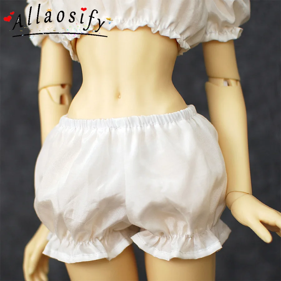 Комплект нижнего белья Allaosify для кукол, бюстгальтер BJD SD, шорты с тыквами, белое кружево, 1/3, 1/4
Комплект нижнего белья Allaosify для кукол, бюстгальтер BJD SD, шорты с тыквами, белое кружево, 1/3, 1/4