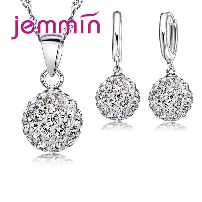 New Fashion Big Promotion 925 Sterling Silver Crystal Jewelry Necklace Pendant Earring Cubic Zirconia For Women Bridal
New Fashion Big Promotion 925 Sterling Silver Crystal Jewelry Necklace Pendant Earring Cubic Zirconia For Women Bridal