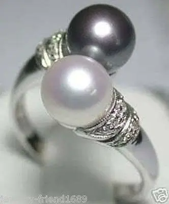 Hot selling free shipping******** Jewelry freshwater black&white pearl ring(7,8,9)
Hot selling free shipping******** Jewelry freshwater black&white pearl ring(7,8,9)
