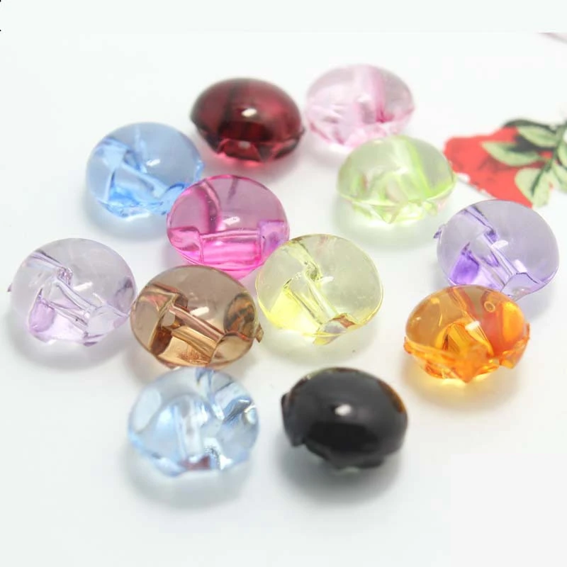 150pcs 11.5mm 12 Colors Transparent Acrylic Buttons Chiffon Shirt Button Apparel Sewing Accessories DIY Crafts
150pcs 11.5mm 12 Colors Transparent Acrylic Buttons Chiffon Shirt Button Apparel Sewing Accessories DIY Crafts
