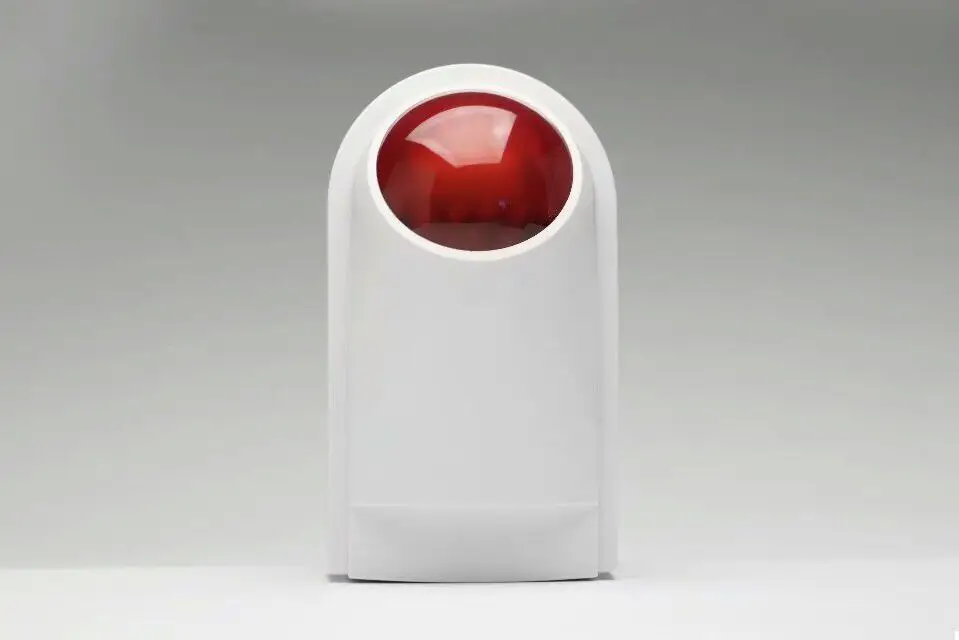 Wired Siren Outdoor Waterproof Strobe Flash Siren Smart Home Alarm For Alarm System Security