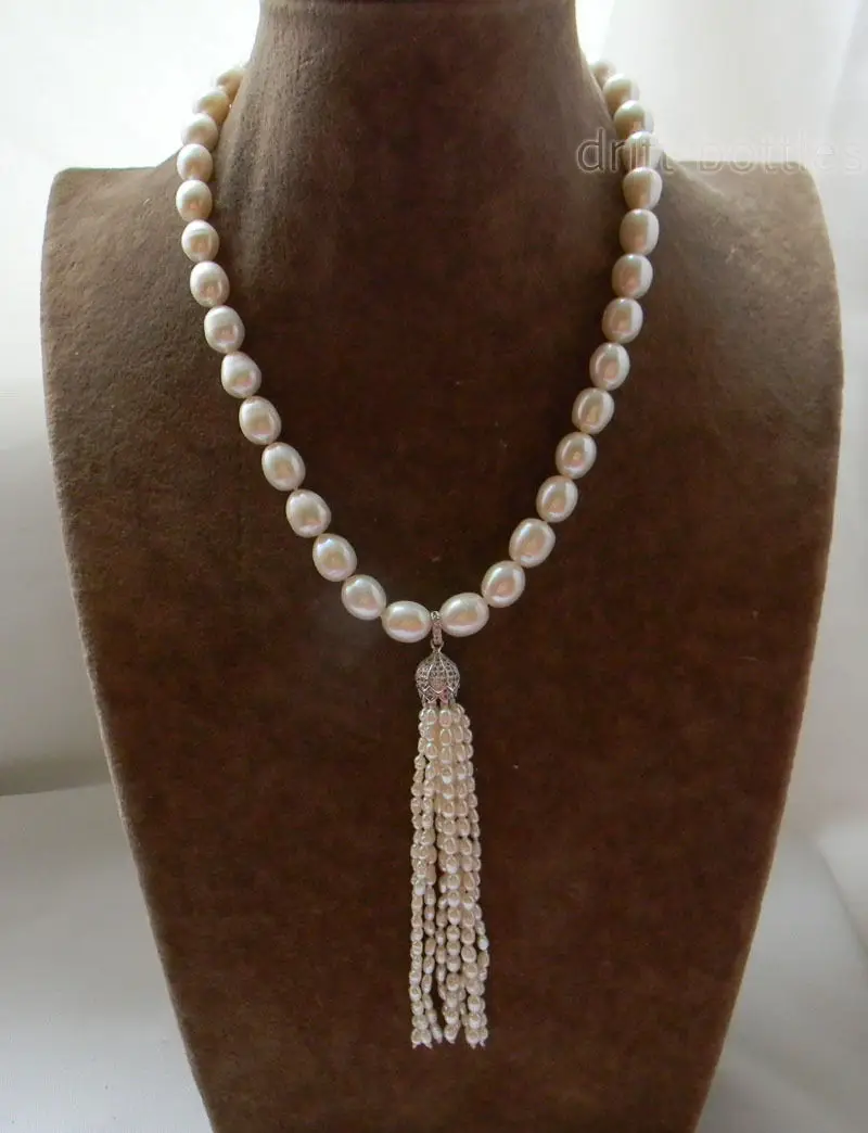 18'' White Rice 10mm Freshwater Pearl Necklace Pendants >Dongguan girl Store free shipping
18'' White Rice 10mm Freshwater Pearl Necklace Pendants >Dongguan girl Store free shipping