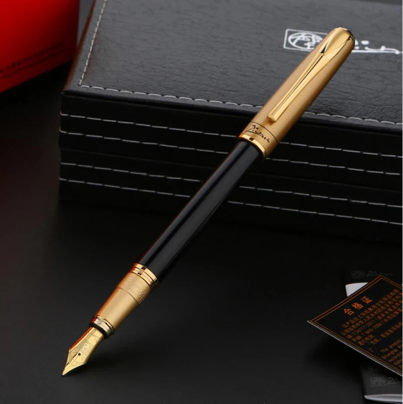 Fashion Design Picasso 906 Luxury Gold Fountain Pen The Best Quality Smooth Writing Brand Pen
Fashion Design Picasso 906 Luxury Gold Fountain Pen The Best Quality Smooth Writing Brand Pen