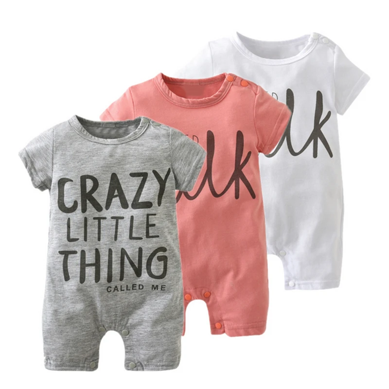 2017 New Fashion baby Romper unisex cotton Short sleeve newborn baby clothes jumpsuit Infant clothing set roupas de
2017 New Fashion baby Romper unisex cotton Short sleeve newborn baby clothes jumpsuit Infant clothing set roupas de