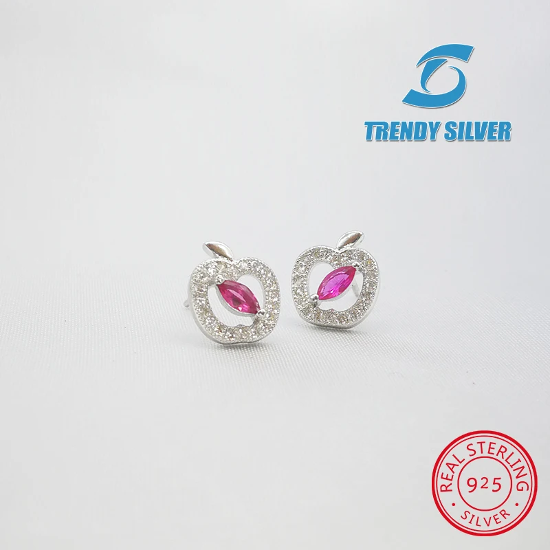 ruby color cubic zircon stub earrings with stones for woman girl 925 sterling silver jewelry wholesale free shipping apple
ruby color cubic zircon stub earrings with stones for woman girl 925 sterling silver jewelry wholesale free shipping apple