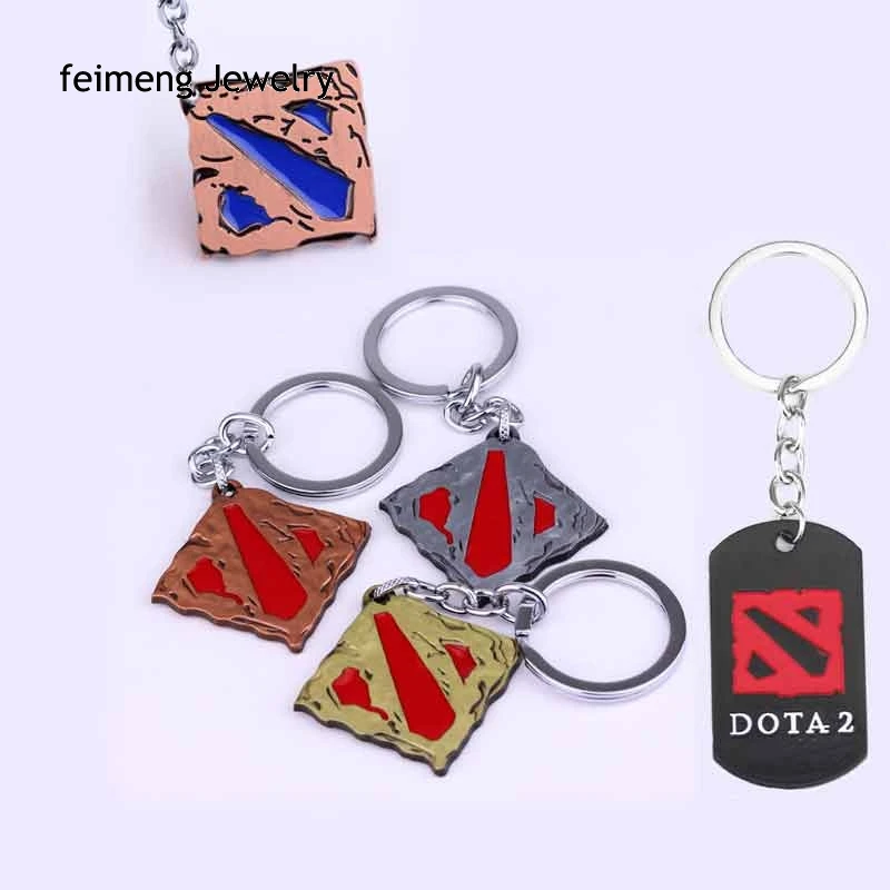 Брелок для ключей Dota 2 логотипа с фигуркой|keyring keychain|key chainkeychain game |