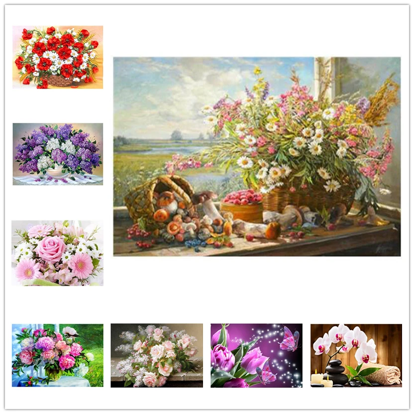 Diamond Embroidery Full Square Diamond Painting Beautiful flower 5D DIY Cross Stitch Rhinestones pictures Decor Hocor WG823
Diamond Embroidery Full Square Diamond Painting Beautiful flower 5D DIY Cross Stitch Rhinestones pictures Decor Hocor WG823