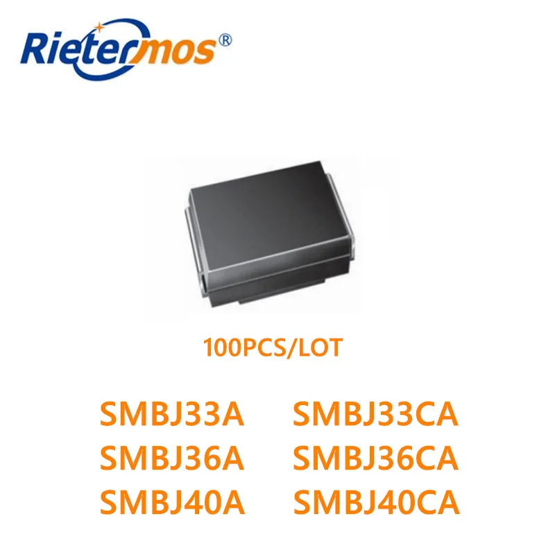 100PCS SMBJ33 SMBJ33A SMBJ33CA SMBJ36 SMBJ36A SMBJ36CA SMBJ40 SMBJ40A SMBJ40CA SMB HIGH QUALITY
100PCS SMBJ33 SMBJ33A SMBJ33CA SMBJ36 SMBJ36A SMBJ36CA SMBJ40 SMBJ40A SMBJ40CA SMB HIGH QUALITY