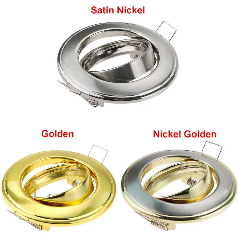 New Design Round Recessed Led Ceiling Lamp GU10 MR16 Fixture Frame Led Lamp Holder GU10 Fixture Rotatable Led Lamp Fittings
New Design Round Recessed Led Ceiling Lamp GU10 MR16 Fixture Frame Led Lamp Holder GU10 Fixture Rotatable Led Lamp Fittings