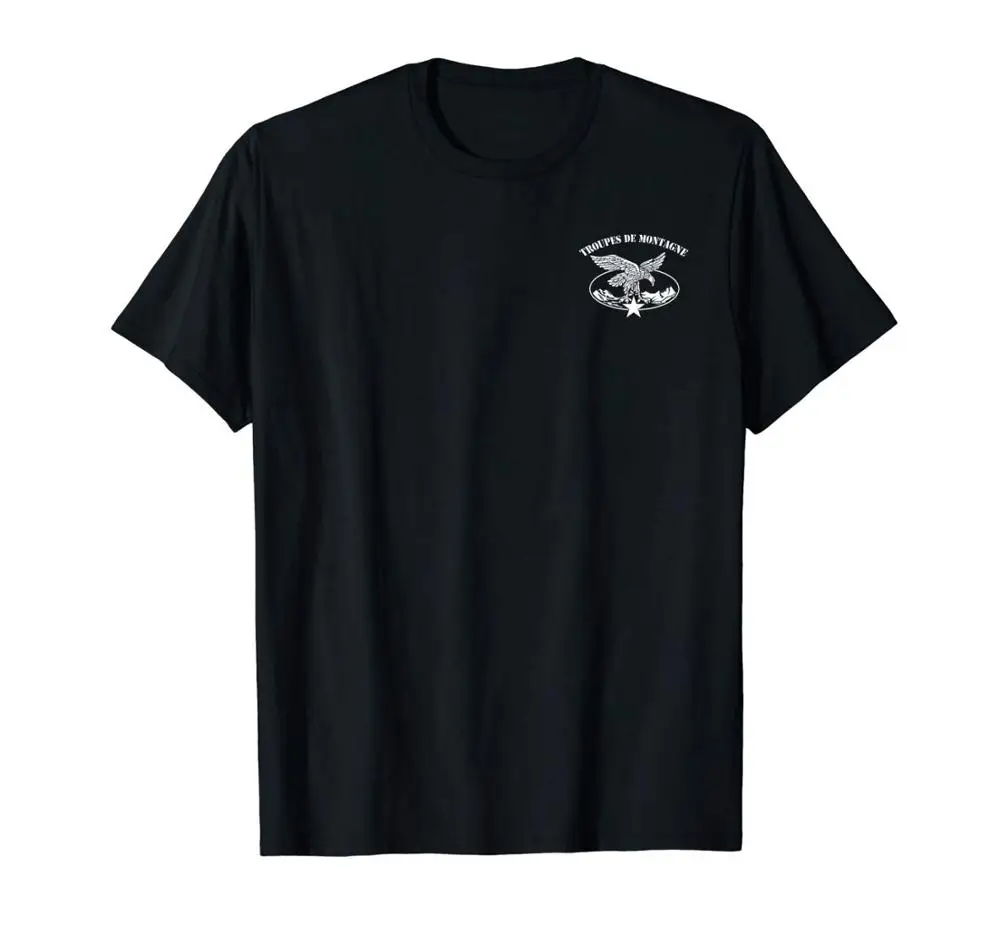 France Chasseurs Alpins Mountain Brigade Army T-Shirt Double Side New 2019 Hip Hop and Men's Brand Clothing Fashion Tees Shirts
France Chasseurs Alpins Mountain Brigade Army T-Shirt Double Side New 2019 Hip Hop and Men's Brand Clothing Fashion Tees Shirts