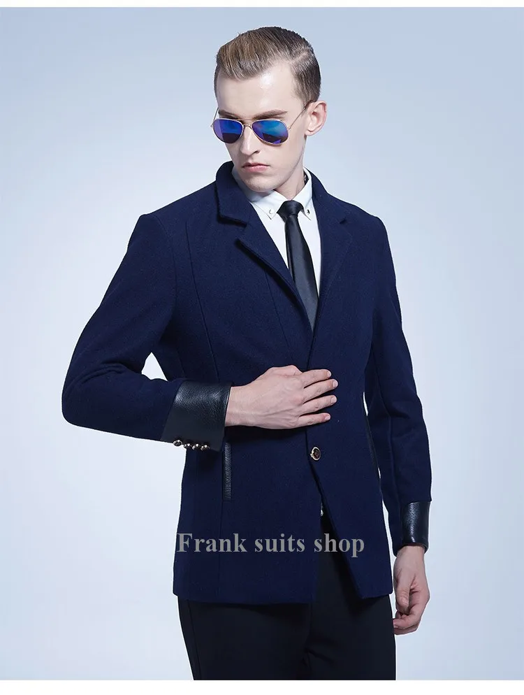 Custom made New England autumn and winter 2017Men cultivating long section Solid color woolen coat casual mens coats overcoats
Custom made New England autumn and winter 2017Men cultivating long section Solid color woolen coat casual mens coats overcoats
