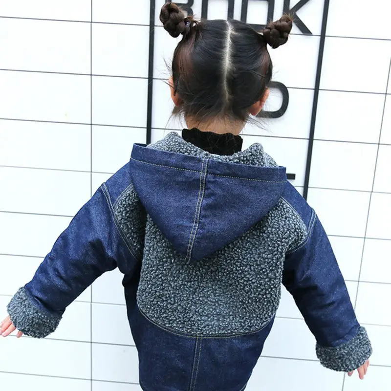 Girls Denim Jacket Winter Fashion Kids Coat Girl Clothes Lamb Wool Cowboy Cotton Jean jacket For Girls Outwear TZ387
Girls Denim Jacket Winter Fashion Kids Coat Girl Clothes Lamb Wool Cowboy Cotton Jean jacket For Girls Outwear TZ387