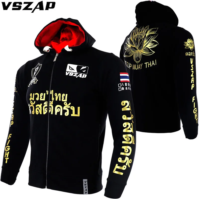 VSZAP MMA толстовки с длинным рукавом Лотос спортивная куртка для бега бойцовская толстовка с капюшоном для Муай Тай тренировок фитнеса куртка
VSZAP MMA толстовки с длинным рукавом Лотос спортивная куртка для бега бойцовская толстовка с капюшоном для Муай Тай тренировок фитнеса куртка