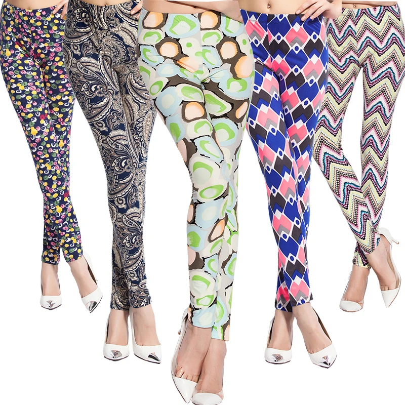 Women's Elastic Print Pattern Ankle-Length Running Tights Breathable High Waist Fitness Yoga Pants Leggings Quick-Dry Sportswear
Women's Elastic Print Pattern Ankle-Length Running Tights Breathable High Waist Fitness Yoga Pants Leggings Quick-Dry Sportswear