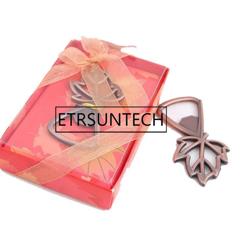 100pcs Copper Maple Leaf Beer Bottle Opener Bar Tool Wedding Favors Souvenirs Gifts Party Supplies
100pcs Copper Maple Leaf Beer Bottle Opener Bar Tool Wedding Favors Souvenirs Gifts Party Supplies