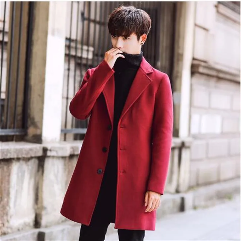 2018 New Long Woolen Trench Coat Men Windbreak Winter Fashion Mens Overcoat Quality Warm Trench Coat Male Jackets size M-5XL
2018 New Long Woolen Trench Coat Men Windbreak Winter Fashion Mens Overcoat Quality Warm Trench Coat Male Jackets size M-5XL